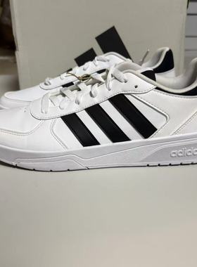 Adidas阿迪达斯COURTBEAT男子休闲运动低帮舒适板鞋ID9658