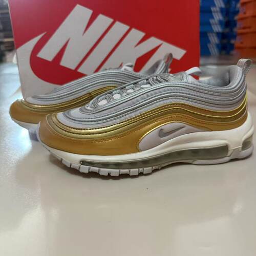 Nike/耐克 Air Max97黑金银 白金子弹气垫休闲女鞋AQ4137-001