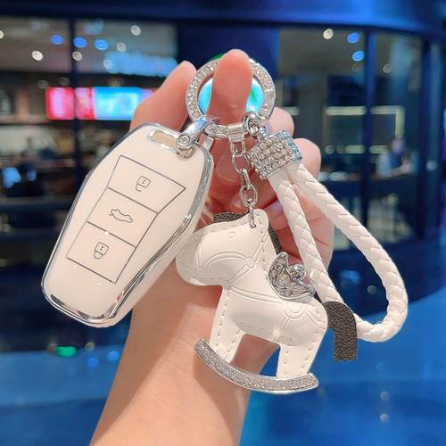 适用江淮钇为3钥匙套A5plus汽车钇为花仙子思皓A5壳QXphev扣全包