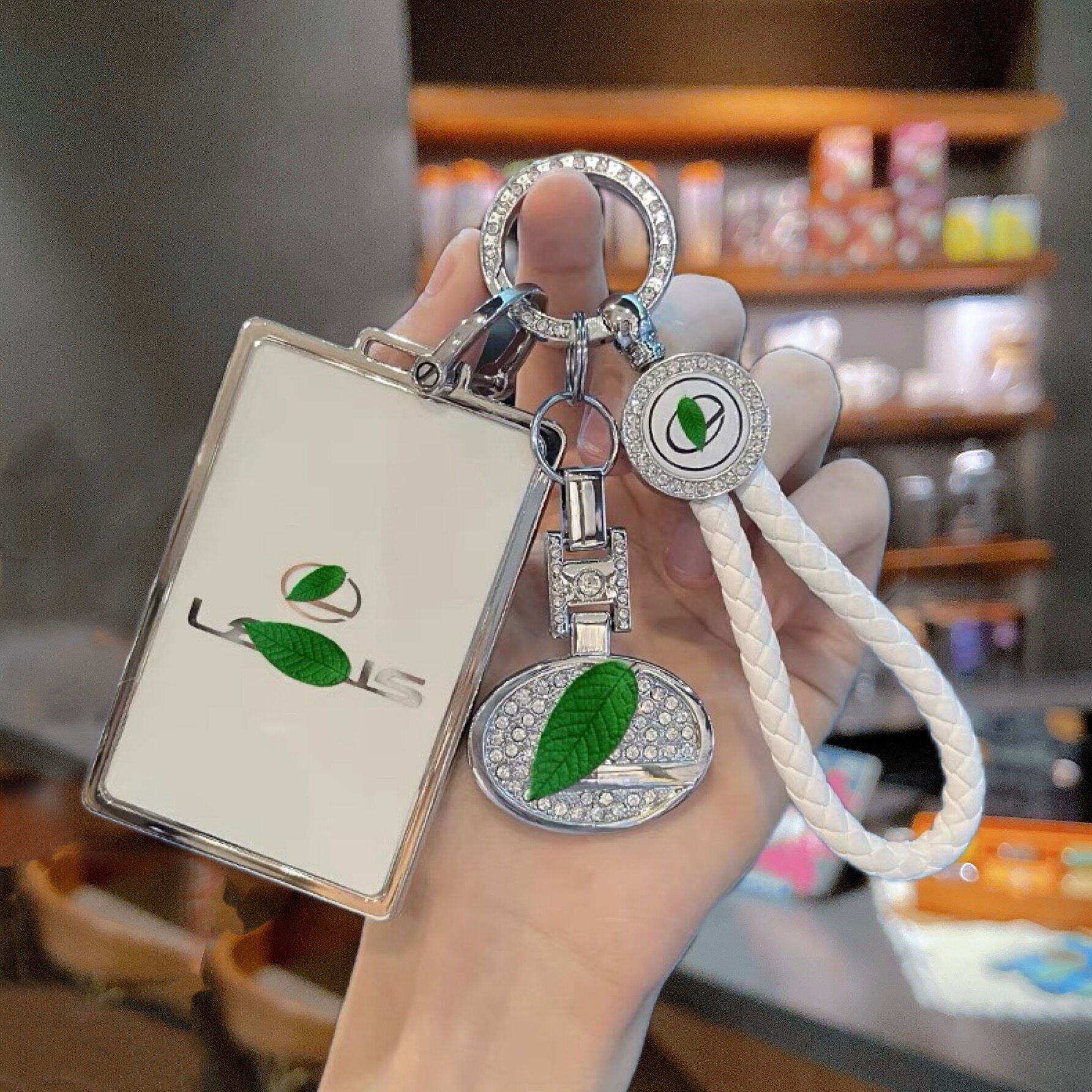 适用雷克萨斯ES200钥匙套LX570卡片套ux260h/LS460/RX270/350扣壳