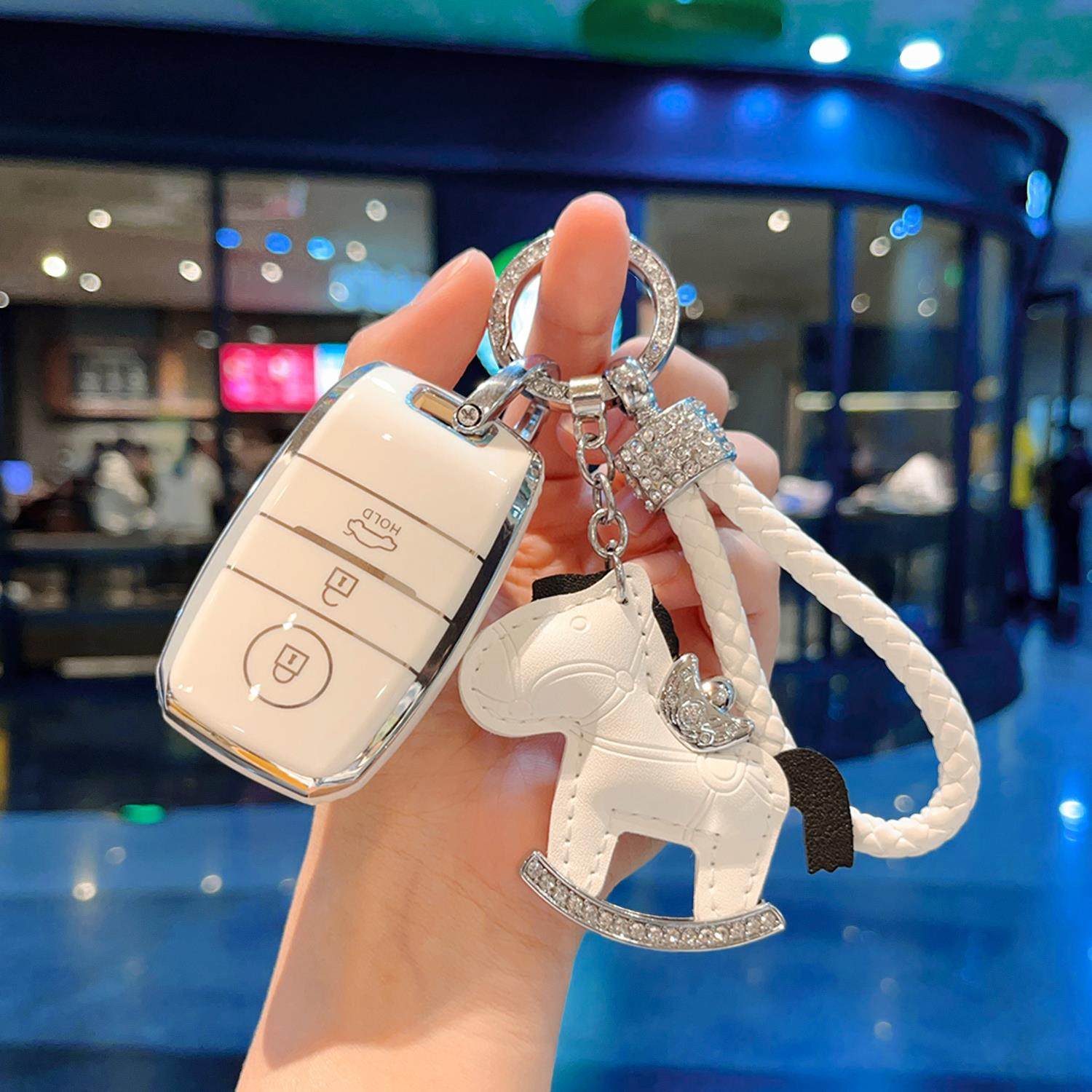 适用起亚钥匙套kx3傲跑壳