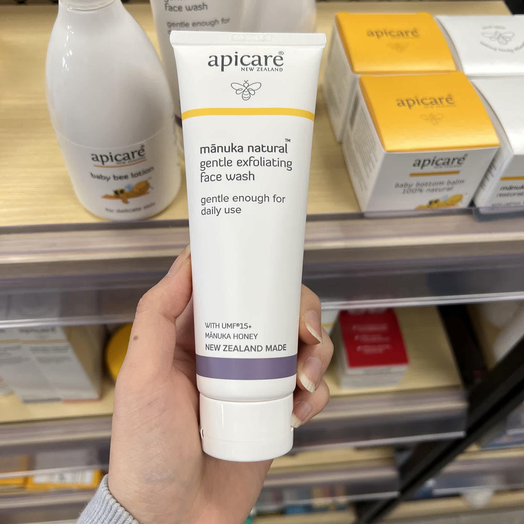 Apicare麦卢卡蜂蜜去角质洁面乳EXFOLIATING GENTLE FACE WASH