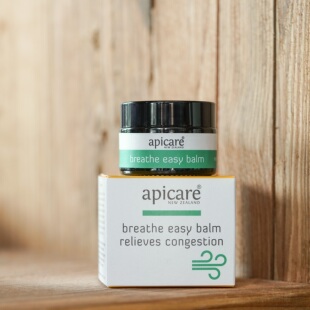 帮助舒缓呼吸系统 新西兰apicare balm easy 34g breathe