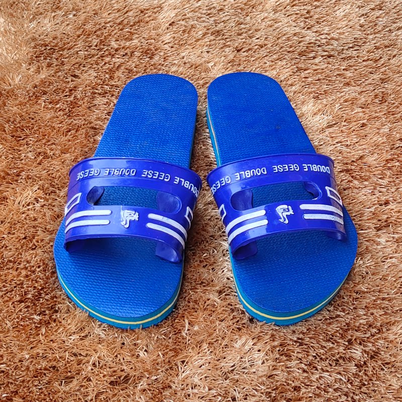 雷州人字拖湛江双鹅牌鸭仔鞋阳春红踏鸭子老式男女透气沙滩凉拖鞋