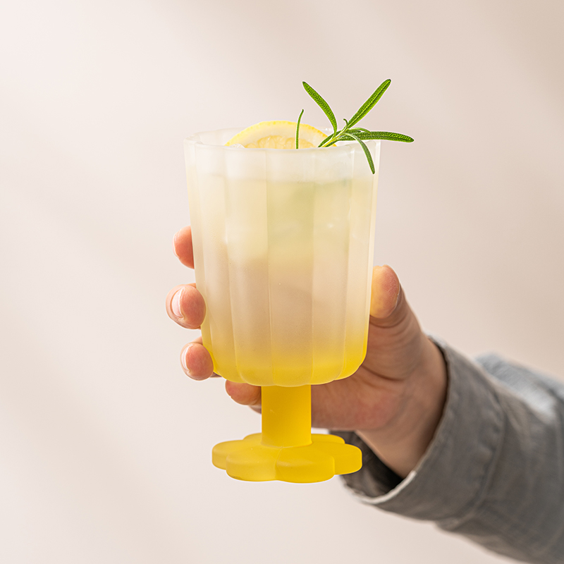 唯物生活玻璃杯清新ins风是