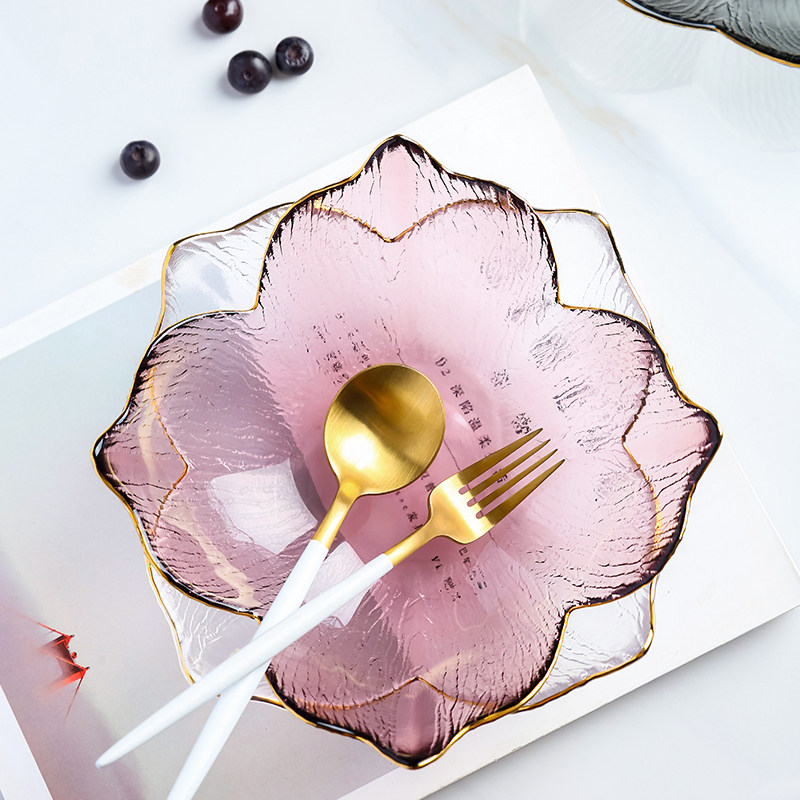 干果糖果水果盘家用客厅茶几创意现代摆件轻奢网红ktv酒吧零食盘