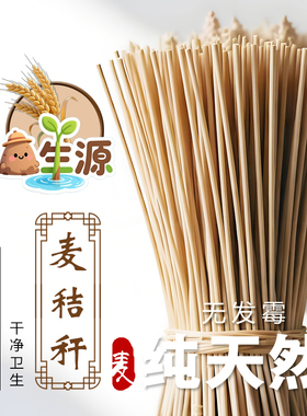 天然小麦秸秆材料干麦草杆编管原料手工DIY鹦鹉啃咬小鸟玩具织吸
