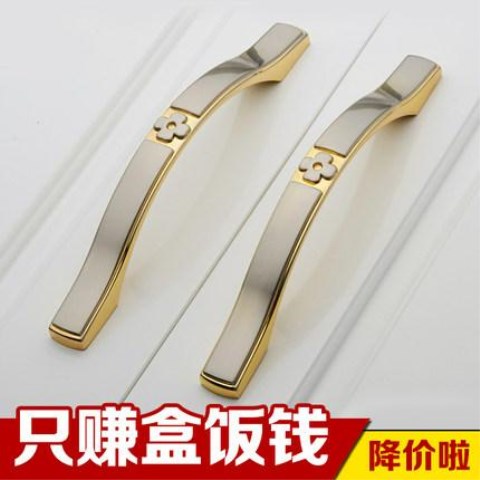 304不锈钢拉手 现代简约 衣柜把手 抽屉柜门拉手家具明装拉手柜门