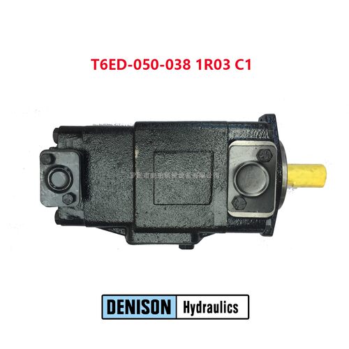 DENISON丹尼逊T6ED-062-038-1R00-C100液压油泵T6DC农用T6CC泵