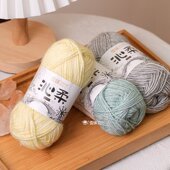 雪球正品 沁柔毛纱毛线手工编织发卡围巾玩偶diy钩针棒针棉线