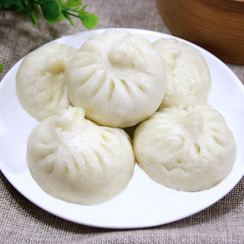 扬州特产五亭速冻素三丁包300g/袋全素食主义营养方便早餐包邮