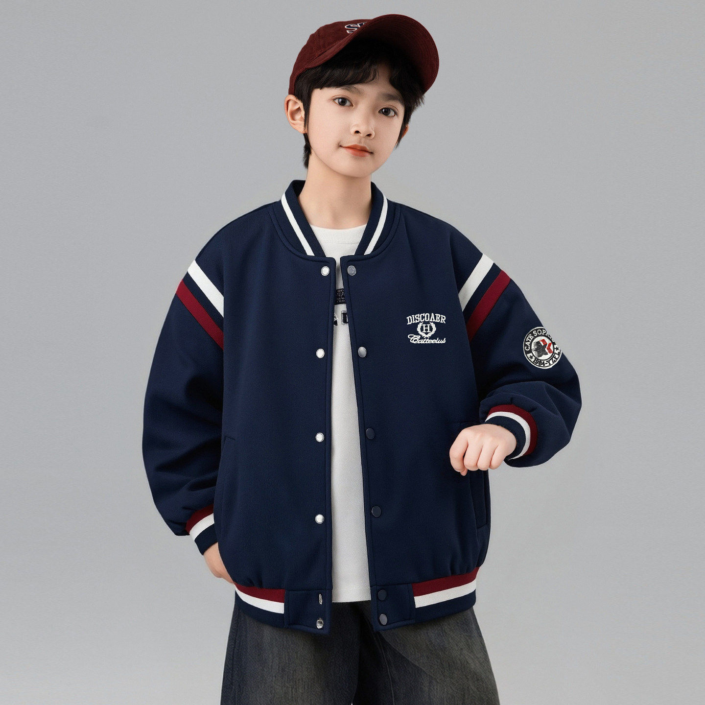 男童春秋款棒球服外套202
