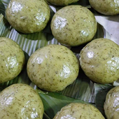 安徽安庆水菊粑太湖宿松特产农家自制水萩粑毛香粑蒿子粑粑10个装