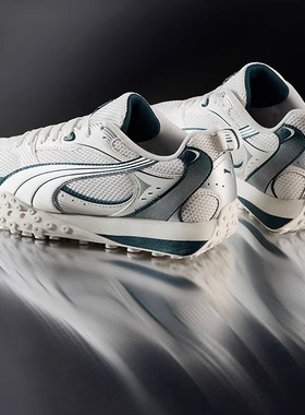 赵继伟同款银色透气复古跑鞋男女PUMA彪马网眼章鱼鞋BLKTOP406318