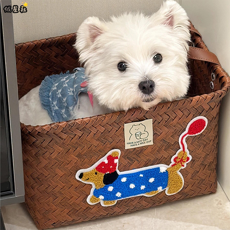 狗狗车载椅电瓶车中间置物框车筐