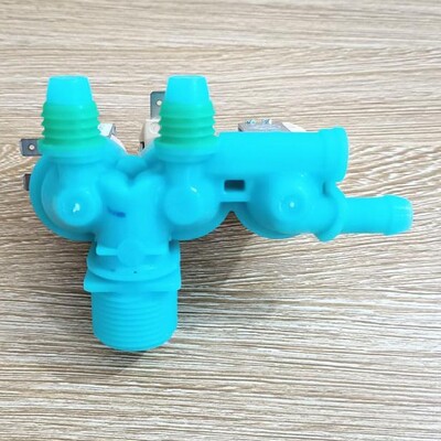 适用于三星滚筒洗衣机进水电磁阀DC62-00266E三头进水阀原装正品