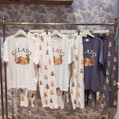 gp女士莫代尔睡衣家居服套装舒适