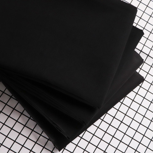 黑布布料装饰背景布全遮光窗帘布