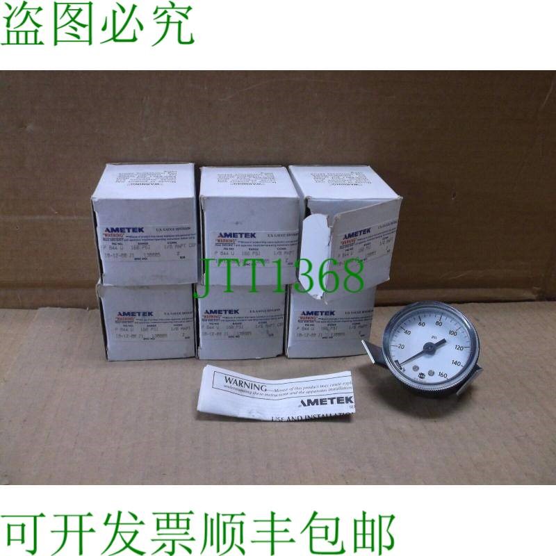 原装供应P844U AMETEK 压力表 2&quot; 1/8 Anpt 160 Psi 规