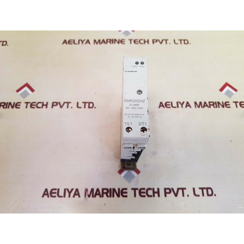 原装供应Crydom GNR 20DHZ Cooltech 20 伏 48-600 VAC