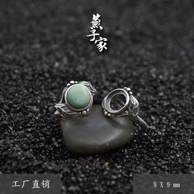 diy蜜蜡纯银女款包邮燕子925