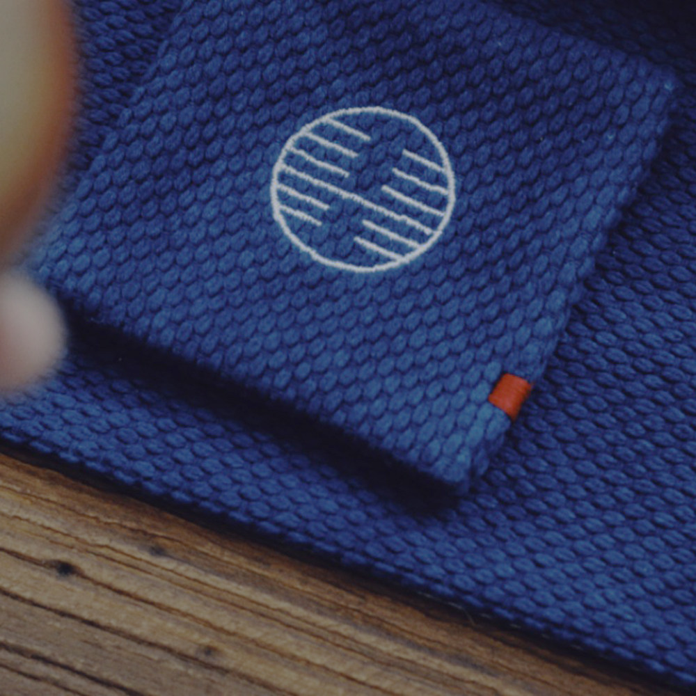 指纹造物蓝靛草木染剑道服谦卦豫