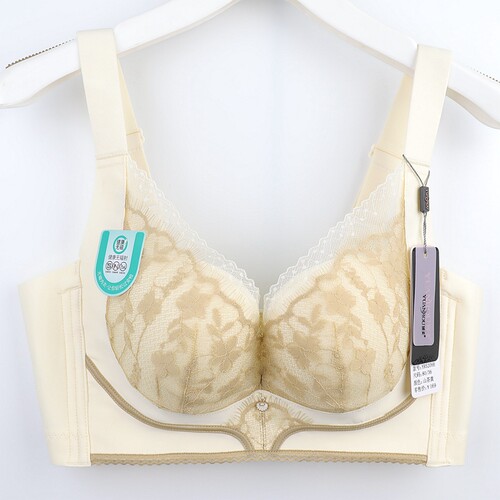 媛柔薄无钢圈聚拢收副乳无磁文胸