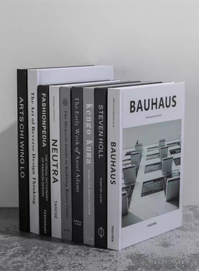 北欧风现代轻奢简约样板房软装摆设书籍装饰书本摆件装饰艺术真书