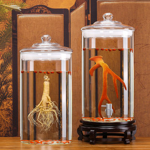 德国乐扣Lock乐扣高端泡酒专用酒瓶加厚高硼硅玻璃酒坛100斤酒缸