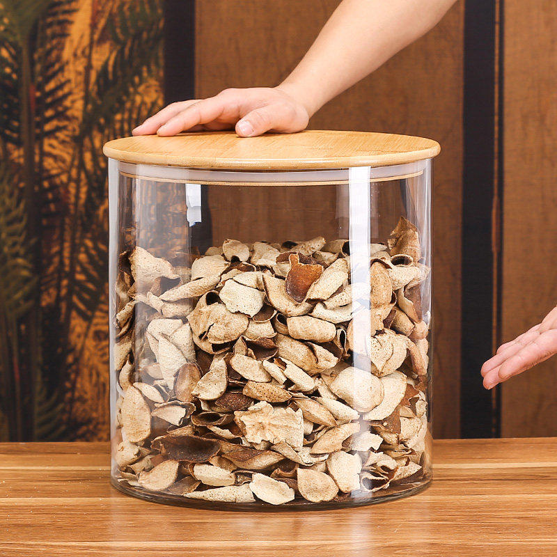 德国乐扣Lock乐扣大容量玻璃瓶密封罐大口径装茶叶中药材展示罐鱼