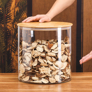 德国乐扣Lock乐扣大容量玻璃瓶密封罐大口径装 茶叶中药材展示罐鱼