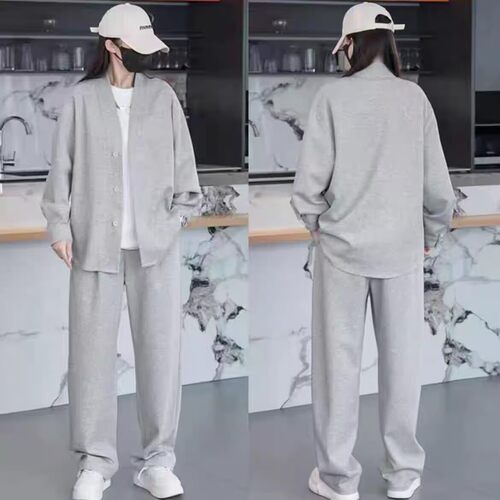2026春秋慵懒风休闲运动套装男
