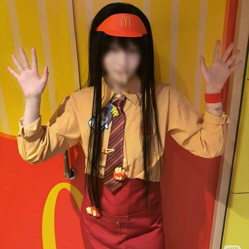 万圣节麦当劳cosplay套装