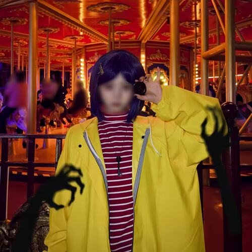 鬼妈妈卡洛琳cos服装套装