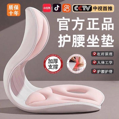官方正品护腰久坐神器人体工学支撑座姿椅靠背办公室坐垫汽车驾驶