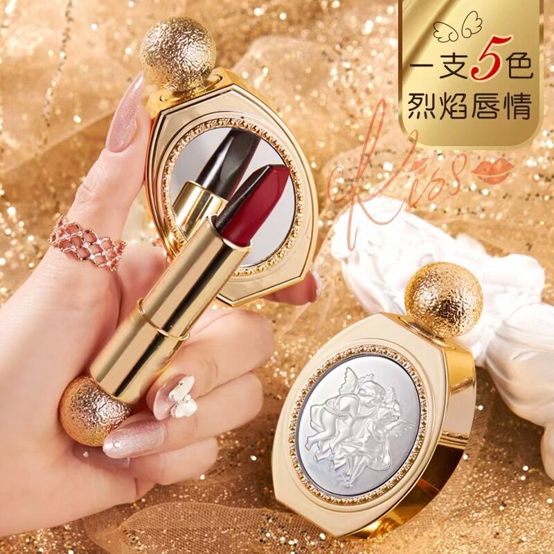 天使的诱惑魔法五色口红烈焰唇