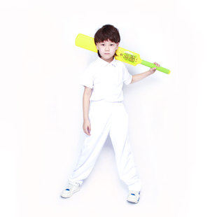 jersey 儿童青少年板球白色队服cricket Tshirt Pants遮阳大圆帽