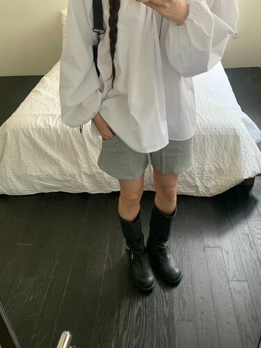 直邮 首尔印象韩代 26ss Avid 抽绳收腰弹力显瘦休闲短裤纯色女士