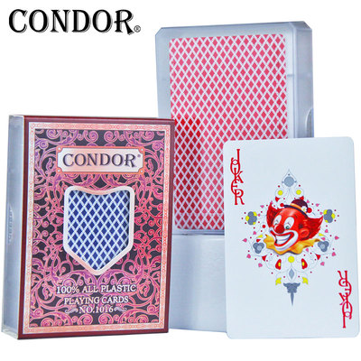 塑料盒装PVC扑克牌高档批发