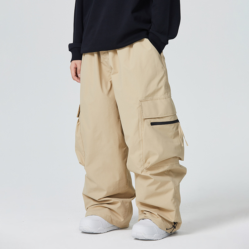 SEARIPE/雪怡派滑雪裤男女单板防水宽松加厚耐磨美式专业双板雪裤