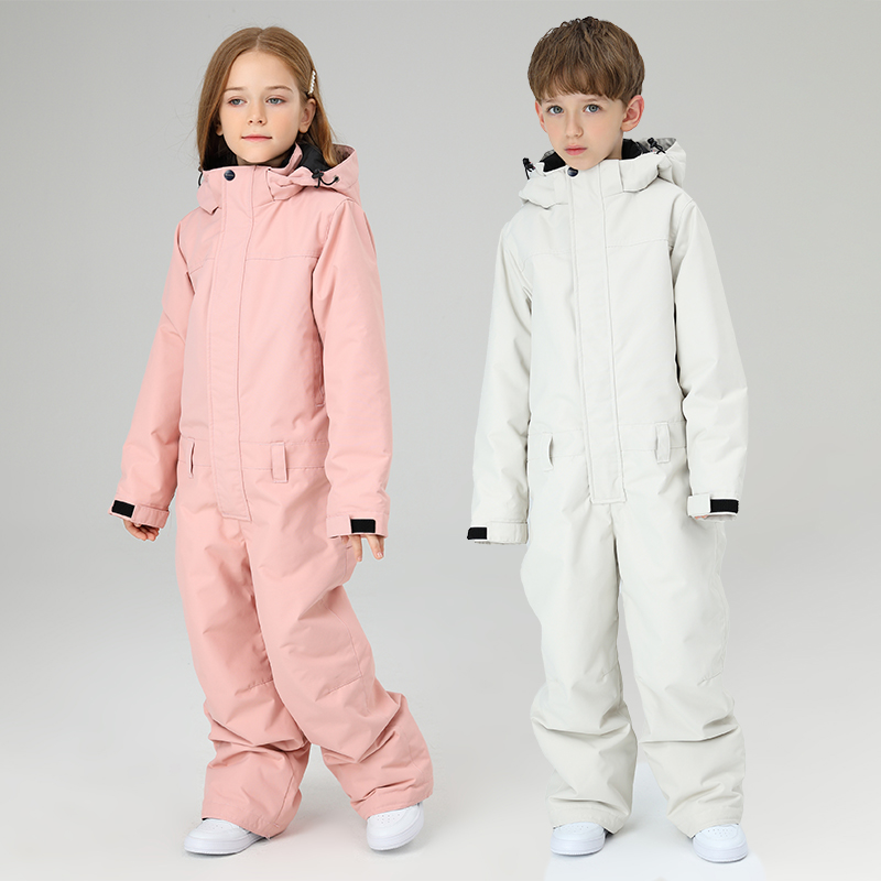 专业儿童滑雪服雪怡派连体防风