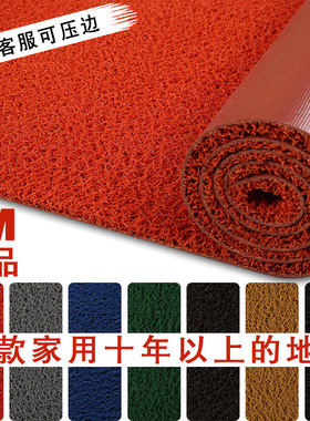 3M地垫6050丝圈地毯入户门进门防水防滑商用门口脚垫玄关门垫定制