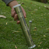 迷你30cm超小号水烟筒直式 水烟袋云南特产水烟桶 水烟枪不锈钢经典