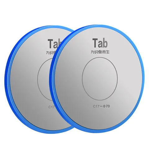 钩盘饵料盘强磁立竞技Tab拉饵盘鱼饵盘磁盘全磁不锈钢黑坑