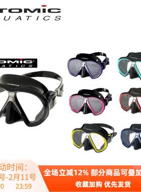 Atomic Aquatics subframe潜水面镜可配近视镜片 多色