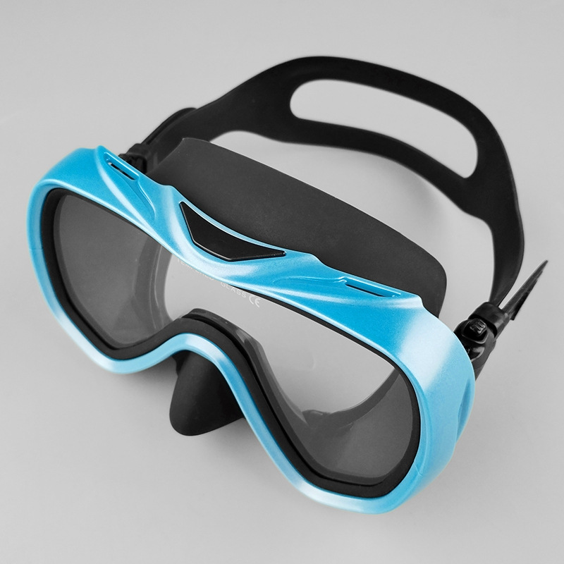 非GULL LUVOS浮潜专业水肺潜水面镜防雾钢化玻璃硅胶呼吸面罩大框