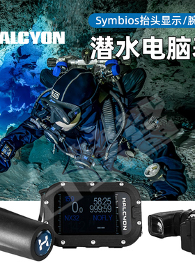 Halcyon Symbios 抬头显示电脑表 腕式手表CCR OC潜水表技潜休闲
