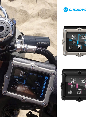 Shearwater PERDIX 2 Ti 彩屏中文潜水电脑表SA AI可配无线发射器