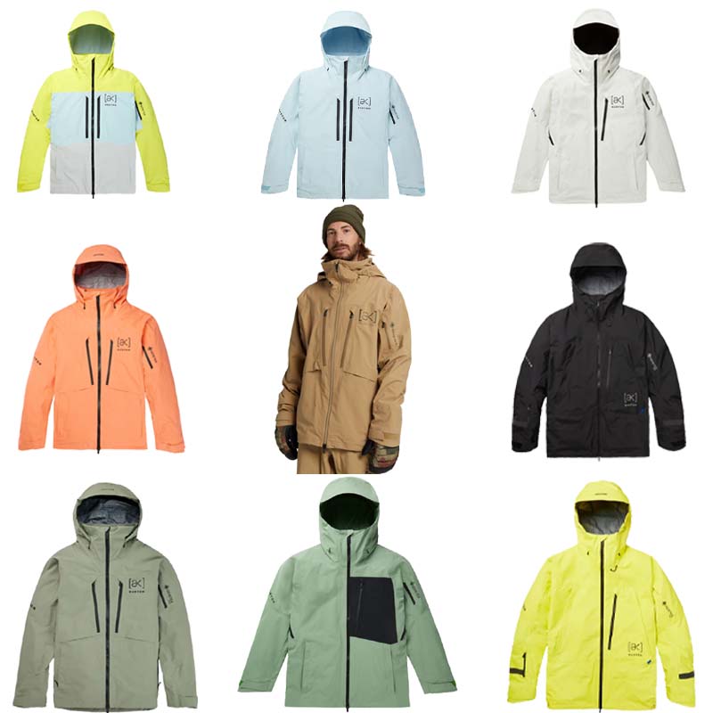 W2324伯顿BURTON AK457男GORE-TEX Swash Cyclic滑雪服3L夹克Tusk 户外/登山/野营/旅行用品 滑雪衣 原图主图