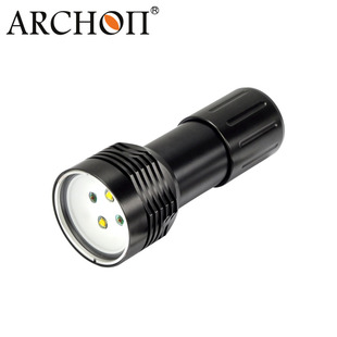 ARCHON奥瞳D32V潜水手电筒摄影补光灯水下强光可充电32650手电筒